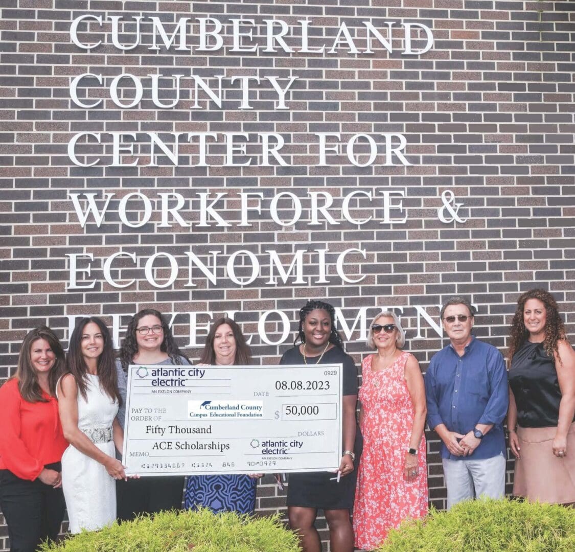 Cumberland Foundation Partners with Workforce Development and Atlantic City Electric for STEM Scholarships