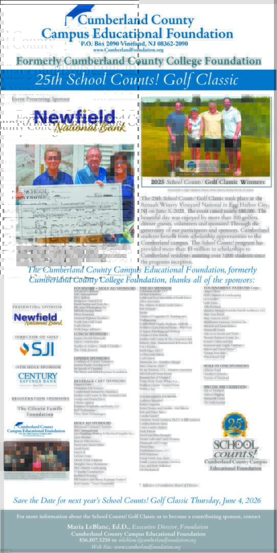 25th Anniversary Golf Classic Held on June 5